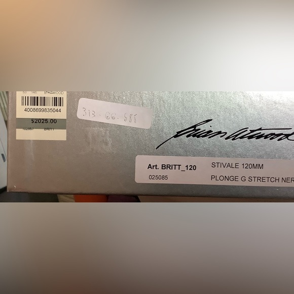 Knee high Brian Atwood boots. - Picture 2 of 4